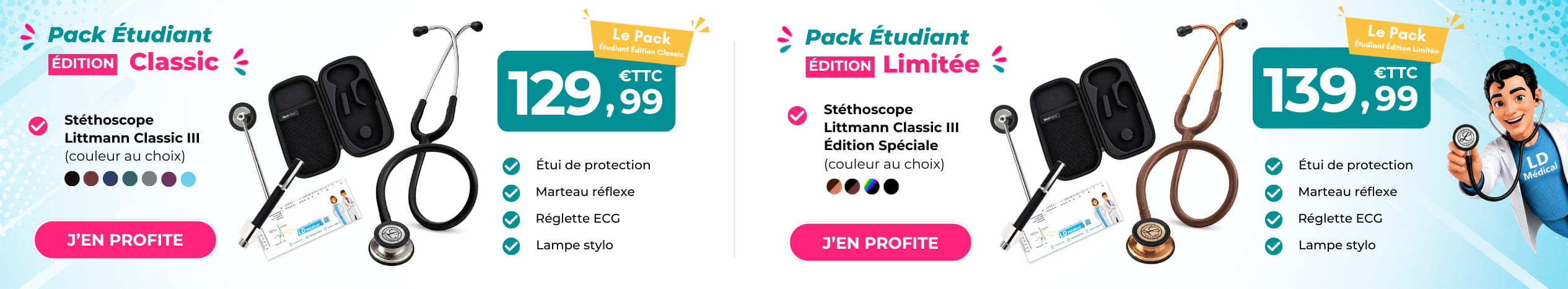 Packs &Eacute;tudiants